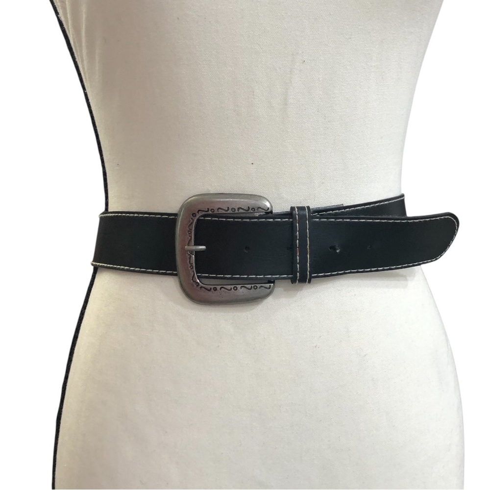 Black Leather Belt